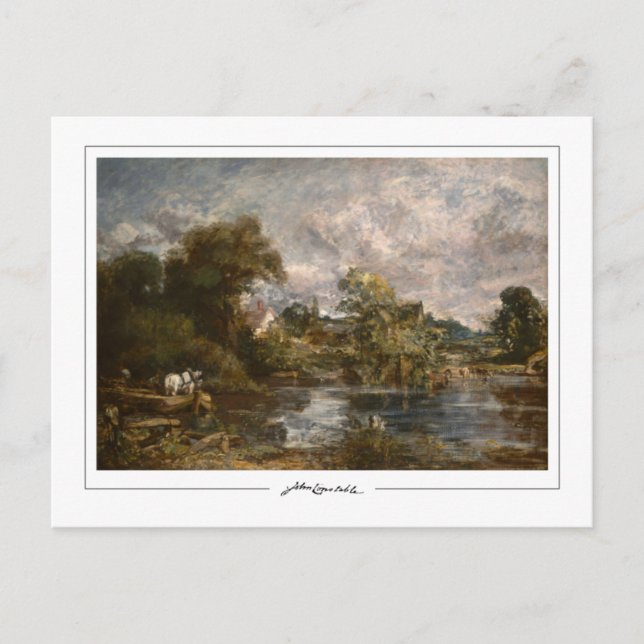 John Constable #16-2 - Fine Art Postcard Postkarte (Vorderseite)
