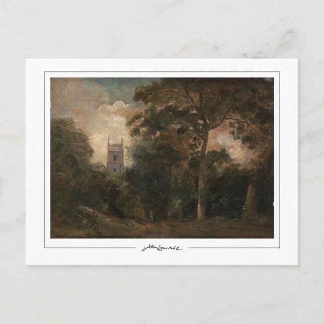 John Constable #17 - Fine Art Postcard Postkarte (Vorderseite)