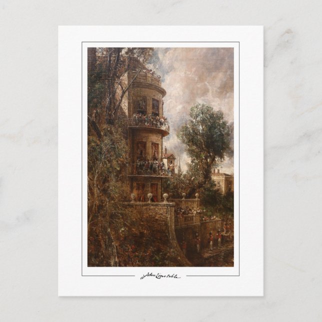 John Constable #196 - Fine Art Postcard Postkarte (Vorderseite)