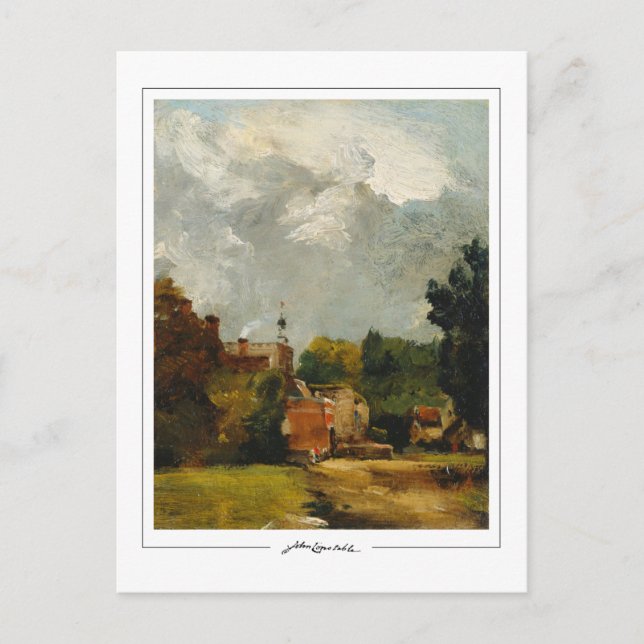 John Constable #1-2 - Kunstdruck Postkarte (Vorderseite)