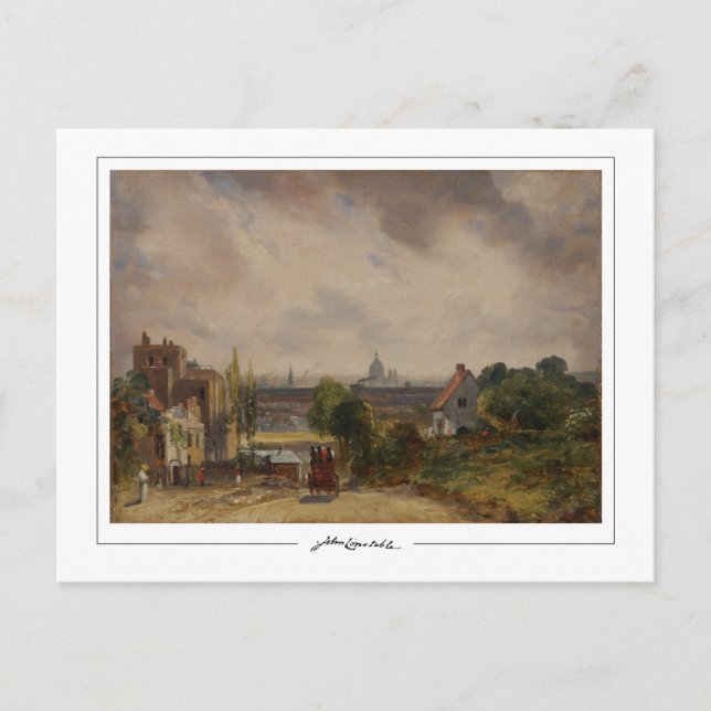 John Constable #20 - Fine Art Postcard Postkarte (Vorderseite)