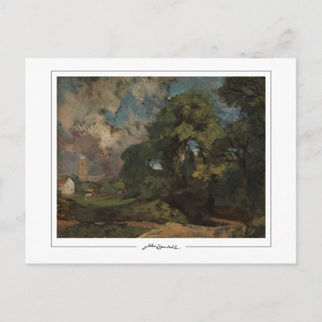 John Constable #245-2 - Kunstpostkarte Postkarte (Vorderseite)