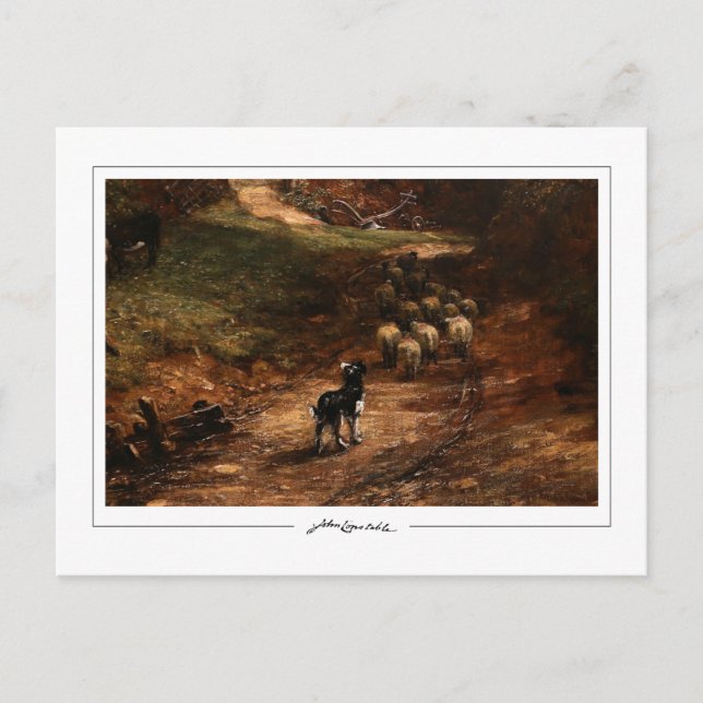 John Constable #467 - Fine Art Postcard Postkarte (Vorderseite)