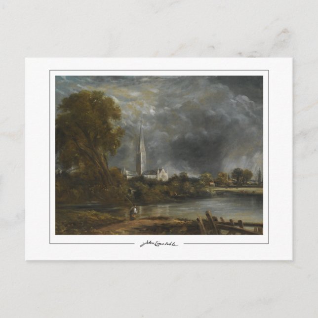John Constable #47-2 - Kunstpostkarte Postkarte (Vorderseite)