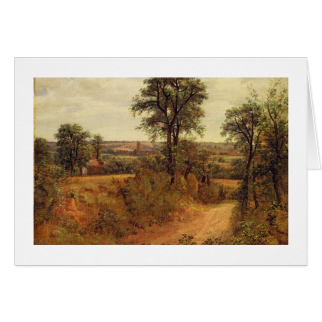 John Constable | A Lane near Dedham, c.1802 (Öl (Vorderseite (Horizontal))