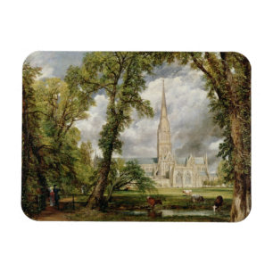 John Constable   Aussicht auf die Kathedrale von S Magnet