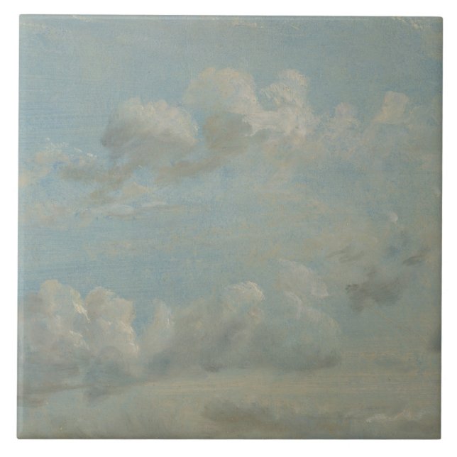 John Constable - Cloud-Studie Fliese (Vorderseite)