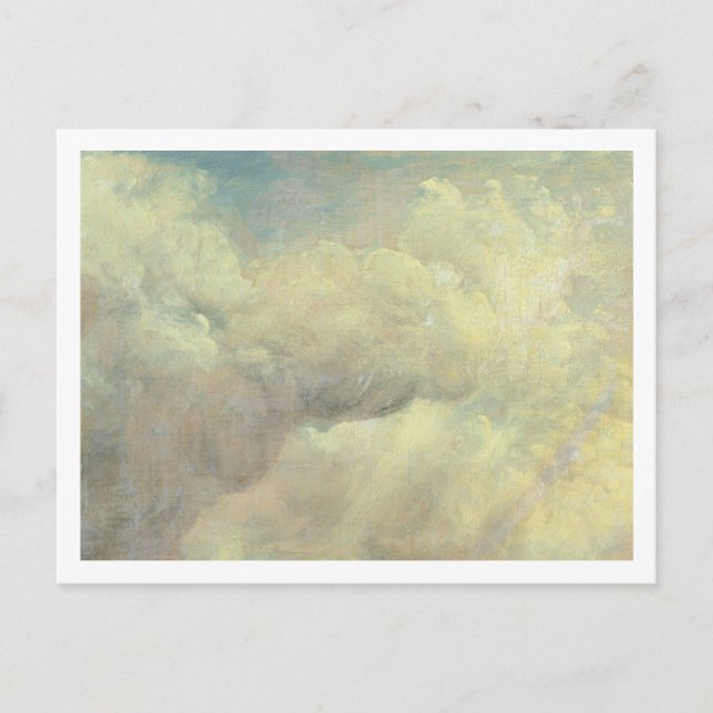 John Constable Cloud Study, c.1821 Postkarte (Vorderseite)