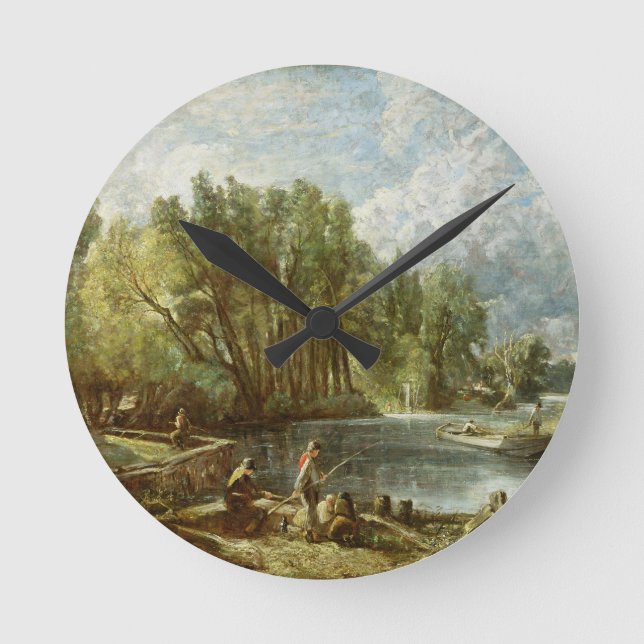 John Constable | das junge Waltonians - das Runde Wanduhr (Vorderseite)