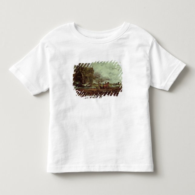 John Constable | das Springenpferd, c.1825 (Öl an Kleinkind T-shirt (Vorderseite)