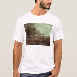 John Constable   das Springenpferd, c.1825 (Öl an T-Shirt