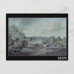 John Constable   das Tal des Stour Postkarte