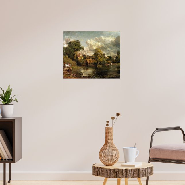 John Constable - Das White Horse Kunstwerk Poster (Wohnzimmer 3)