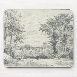 John Constable   der Eingang in Gillingham, Dor Mousepad