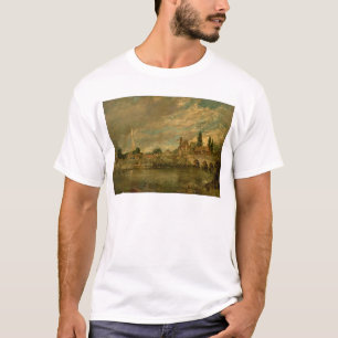 John Constable die Brücke von Harnham und von T-Shirt