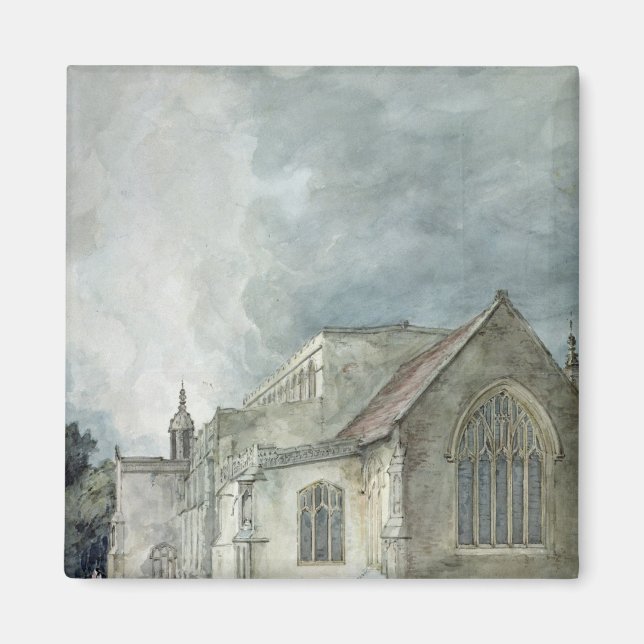 John Constable | East Bergholt Church, c.1805-11 Magnet (Vorne)