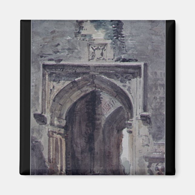 John Constable | East Bergholt Church Magnet (Vorne)