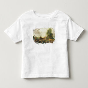John Constable ein Boot, das einen Verschluss Kleinkind T-shirt