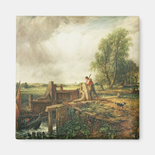 John Constable ein Boot, das einen Verschluss Magnet