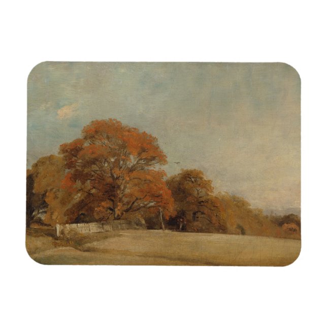 John Constable | Eine autochthone Landschaft in Ea Magnet (Horizontal)