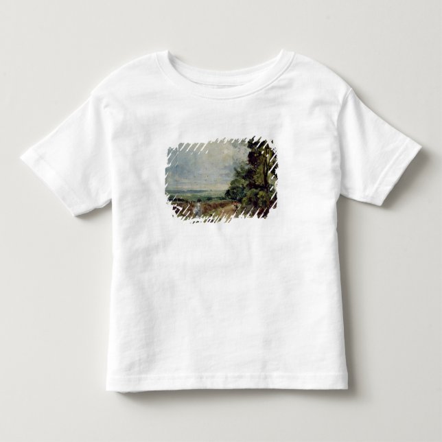 John Constable | eine Landstraße mit Bäumen und Kleinkind T-shirt (Vorderseite)