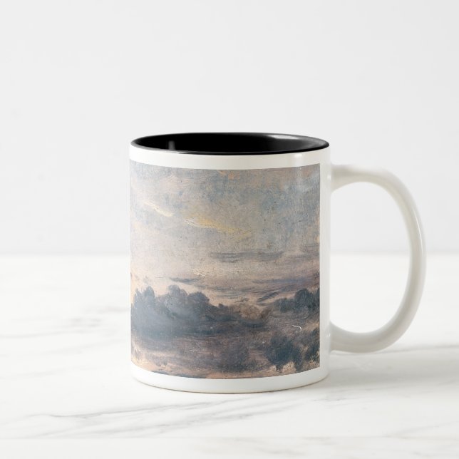John Constable | eine Wolken-Studie, Zweifarbige Tasse (Rechts)