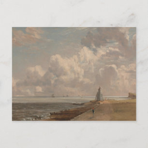 John Constable - Harwich - The Low Lighthouse Postkarte