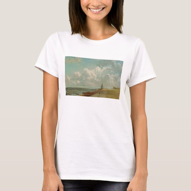 John Constable | Harwich, The Low Lighthouse und B T-Shirt (Vorderseite)