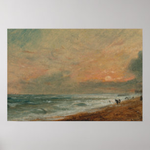 John Constable - Hove Beach Poster