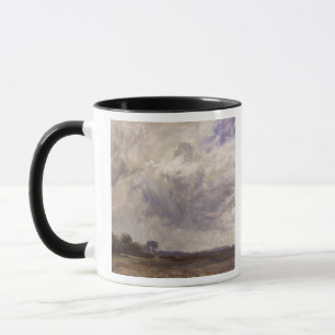 John Constable Landschaft mit Gray Windy Sky, c. Tasse