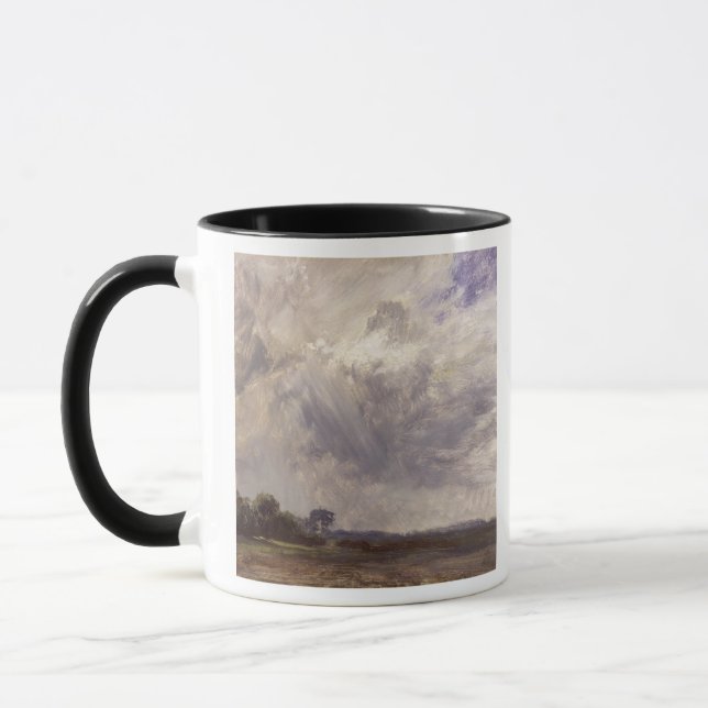 John Constable| Landschaft mit Gray Windy Sky, c. Tasse (Links)