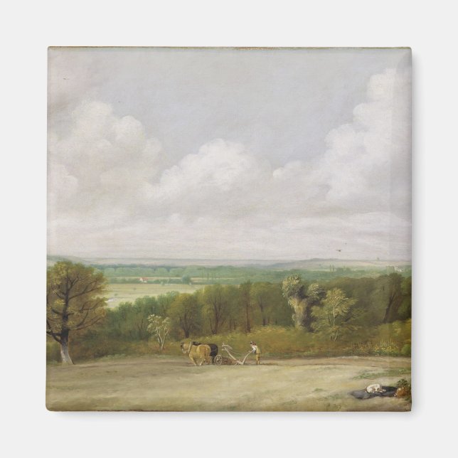John Constable | Landschaft: Pflügen im Suf Magnet (Vorne)
