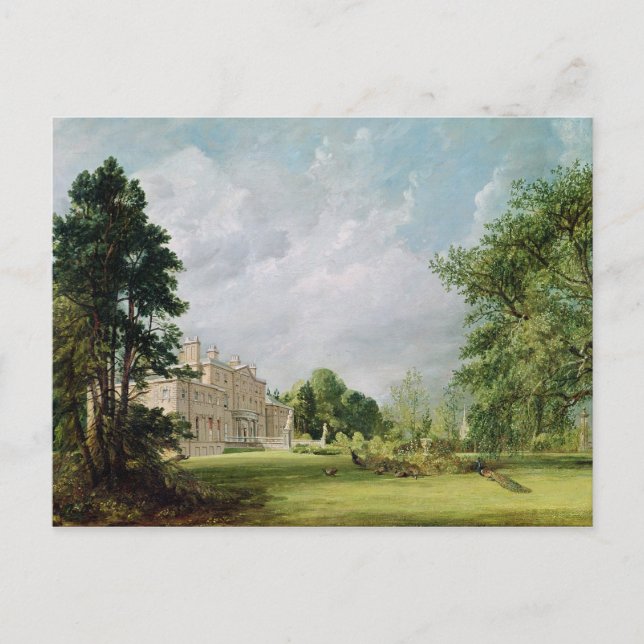John Constable | Malvern Hall, Warwickshire, 1821 Postkarte (Vorderseite)