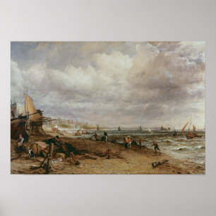 John Constable   Meeresparade und alter Kettenpfei Poster