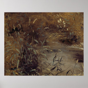 John Constable Rost durch einen Pool, c.1821 (Ö Poster