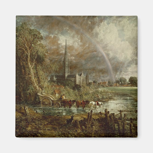 John Constable | Salisbury Kathedrale aus der Stra Magnet (Vorne)