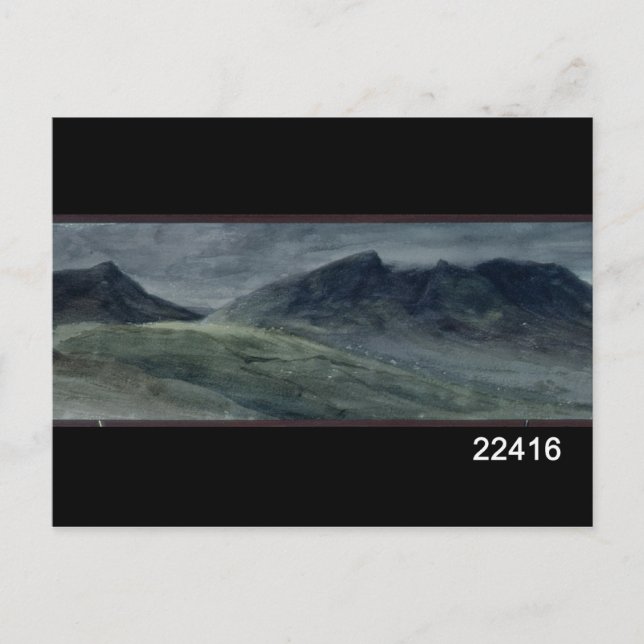 John Constable | Sattelschleppe und Teil von Skidd Postkarte (Vorderseite)