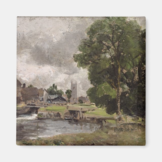 John Constable | Schleuse Dedham und Mill Magnet (Vorne)