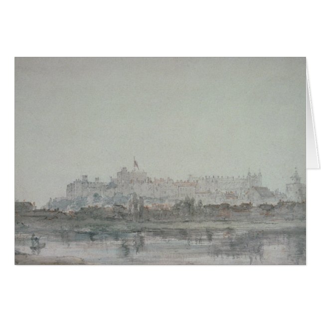 John Constable | Schloss Windsor aus dem Fluss, 19 (Vorderseite (Horizontal))