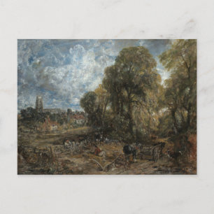 John Constable - Stoke-by-Nayland Postkarte