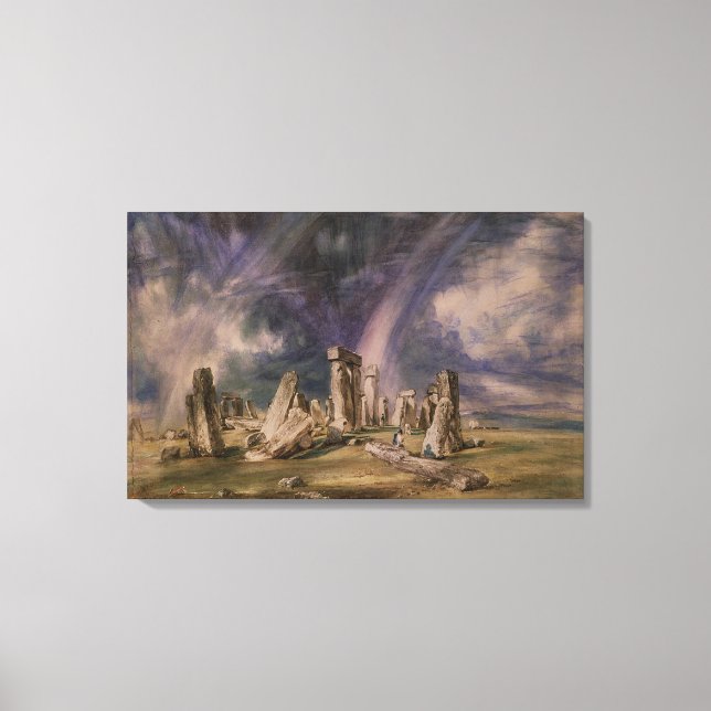 John Constable | Stonehenge, 1835 Leinwanddruck (Vorderseite)
