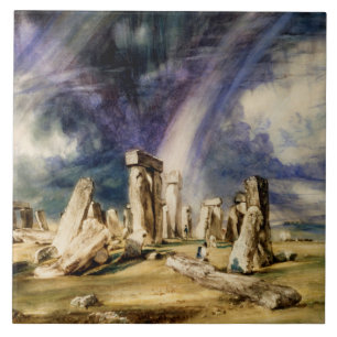 John Constable - Stonehenge Fliese