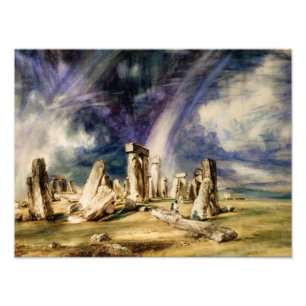 John Constable - Stonehenge Fotodruck