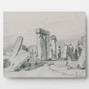 John Constable   Stonehenge, Wiltshire, 1820 (zeic Fotoplatte