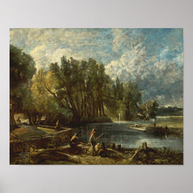 John Constable - Stratford Mill Poster (Vorne)