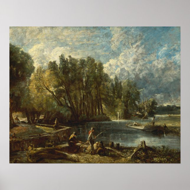 John Constable - Stratford Mill Poster (Vorne)