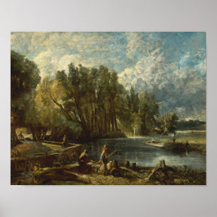 John Constable - Stratford Mühle Poster