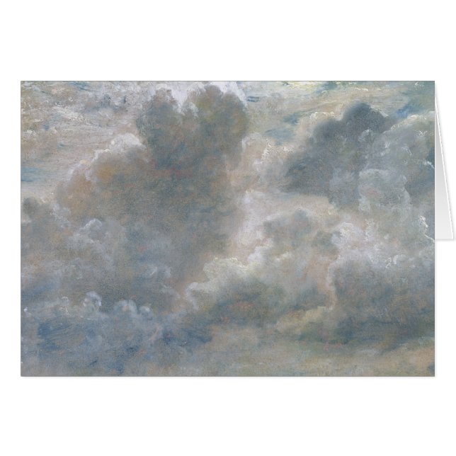 John Constable | Study of Cumulus Clouds, 1822 (oi (Vorderseite (Horizontal))