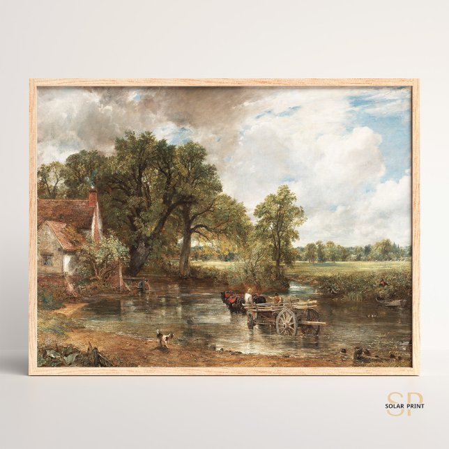 John Constable The Hay Wain Painting Art Print Poster (Von Creator hochgeladen)