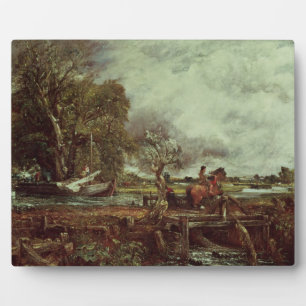 John Constable   The Leaping Horse, c.1825 (Öl auf Fotoplatte